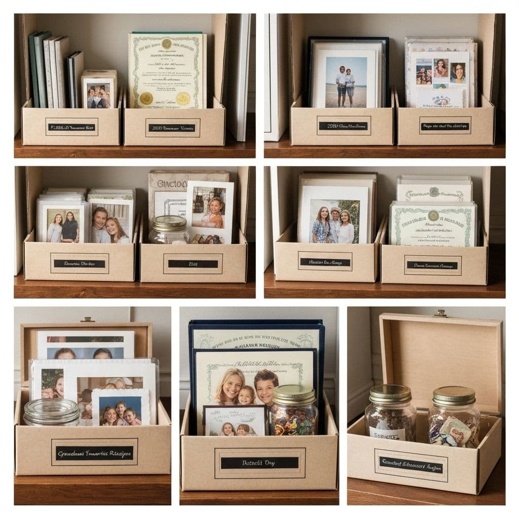 Organized memory storage